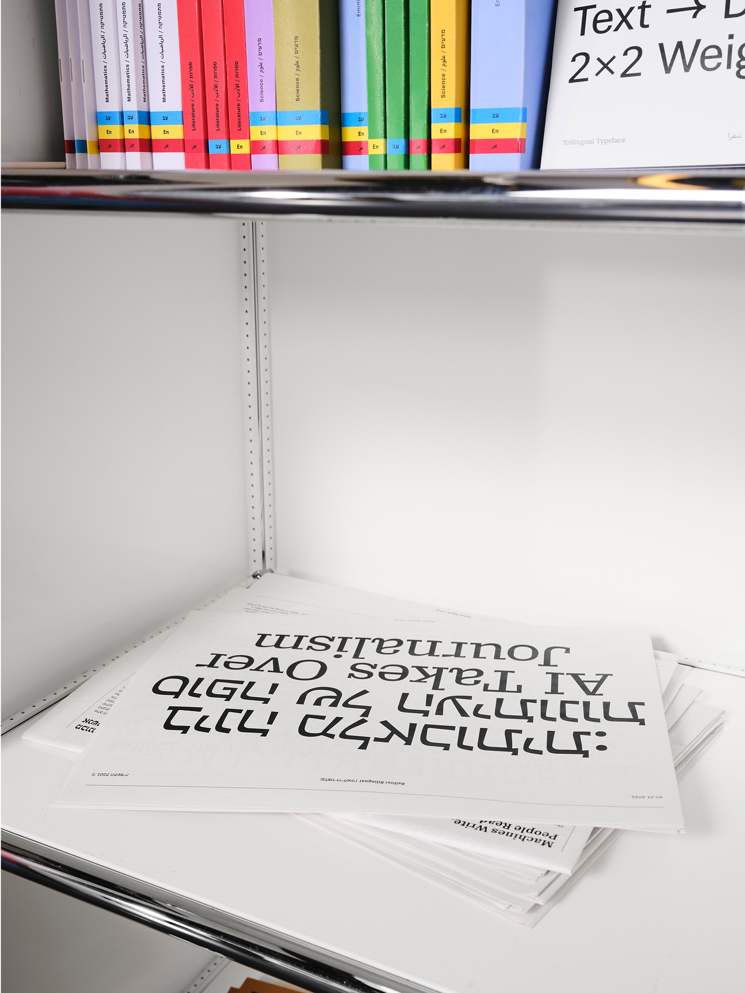 Safra typeface in use - application 2